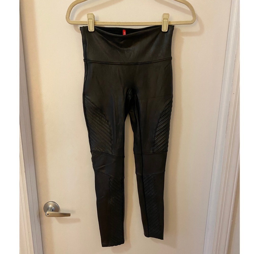 Spanx faux leather leggings